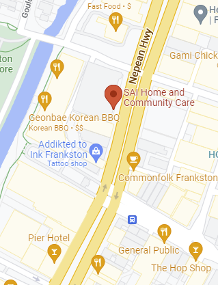 Map of SAI Home Care